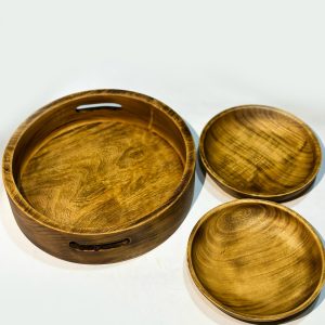 OLIVE WOOD TRAYS AND PLATES