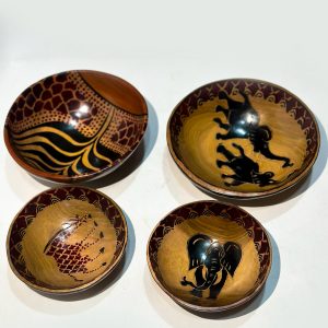 Rose wood bowls