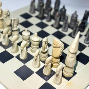 SOAP STONE CHESS BOARD