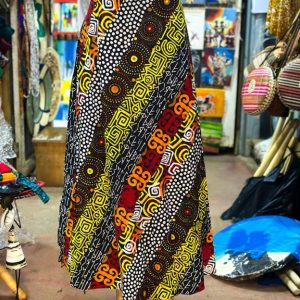 AFRICAN FABRIC WRAPPER SKIRTS