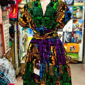 AFRICAN FABRIC DRESSES